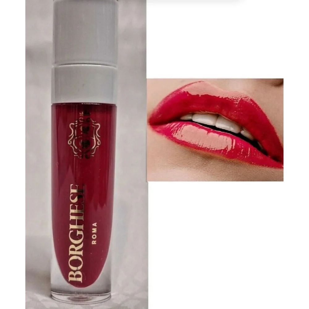 Borghese Shine Infusion Lip Gloss in Darling Red